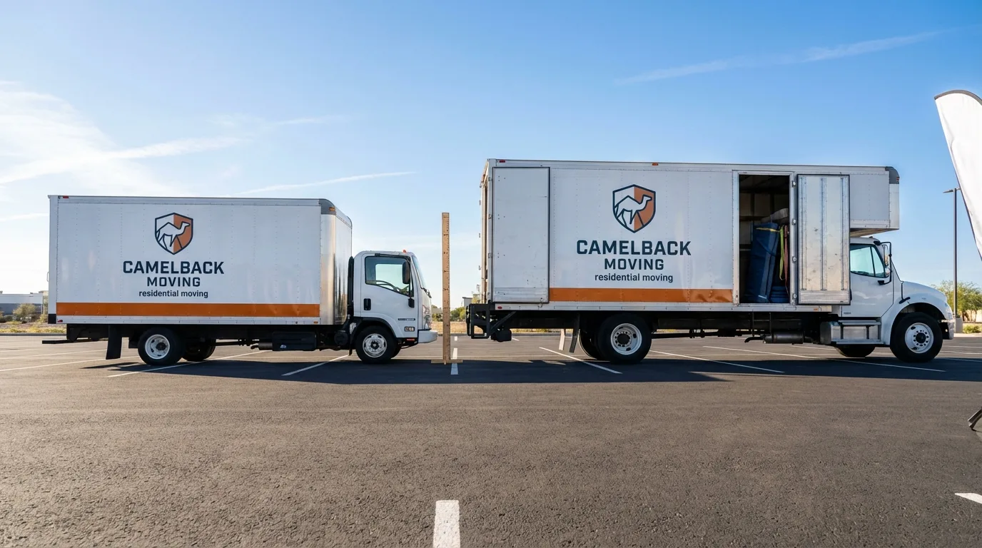 Moving truck size capacity guide in Medicine Lodge